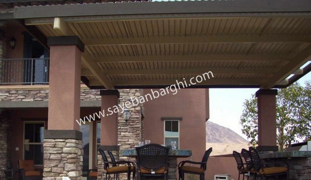 سقف جمع شونده دفتر فروش پرنده