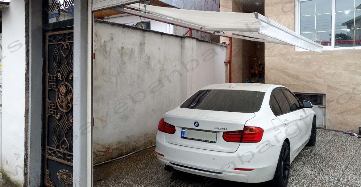 سایبان پارکینگ حیاط - سایبان متین
