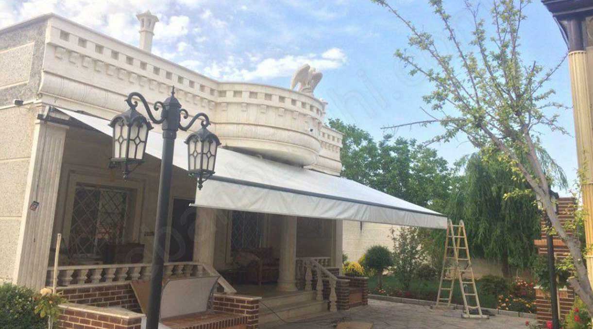سایبان برقی-سایبان متین